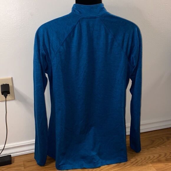 Old Navy Active Go Dry Men’s 1/4 Zip Long Sleeve Blue Pullover Jacket (Size XL) - Picture 2 of 7